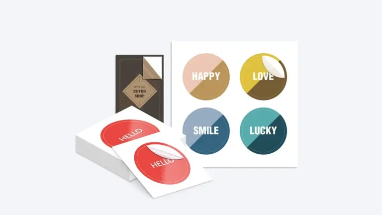 Nhãn decal giấy mỹ thuật