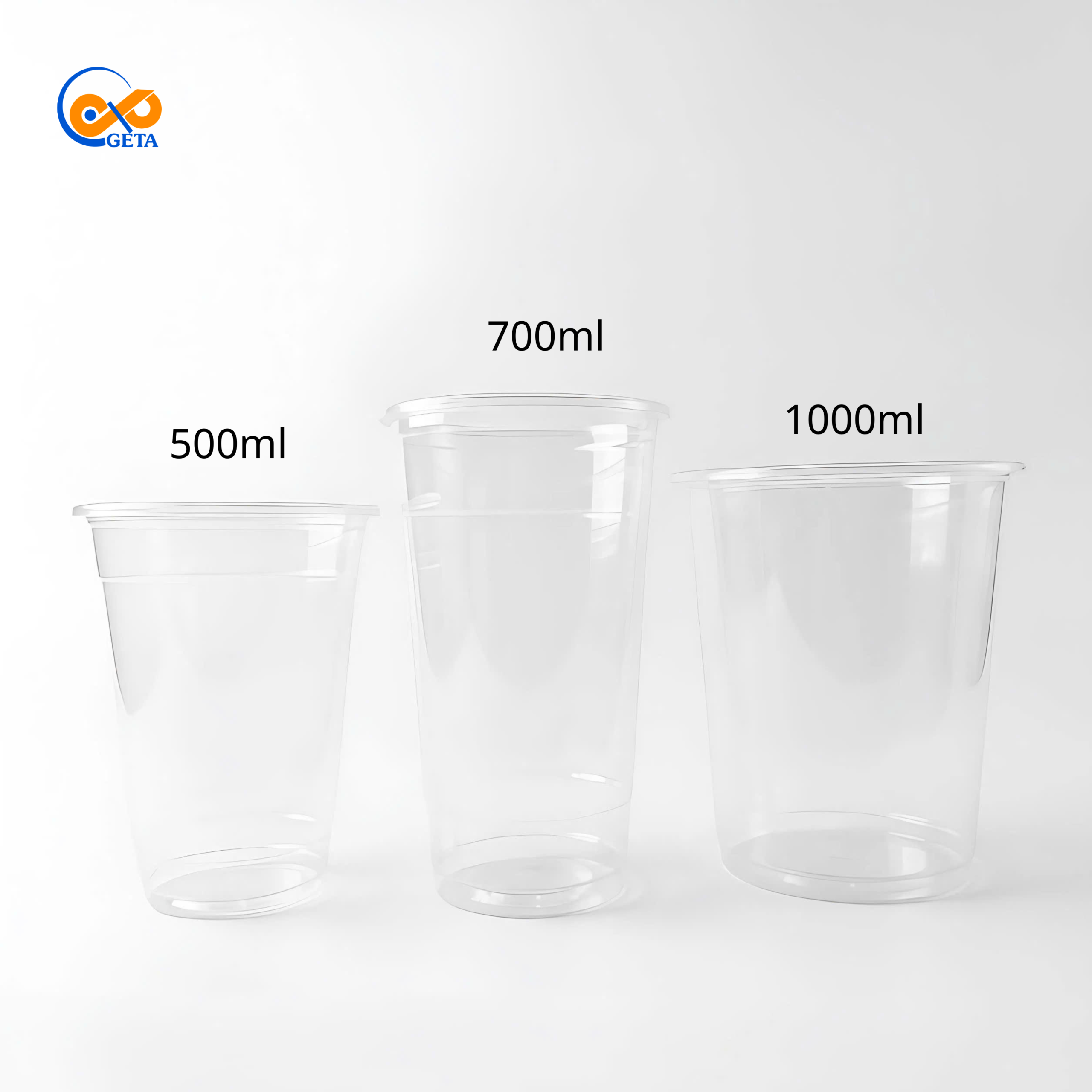 Ly nhựa PET 900ml: Giải pháp tối ưu cho đồ uống mang đi và quảng bá thương hiệu tại Tây Ninh - In nhanh giá rẻ Geta